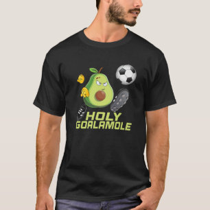 T-shirt Saint Goalamole Funny Soccer Kids Avocado