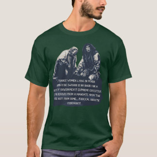 T-shirt Saint Graal Moques paysannes Arthurs Système de go