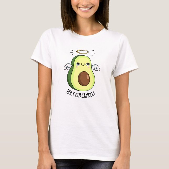 T-shirt Saint Guacamole Drôle Goody Avocado Pun (Devant)