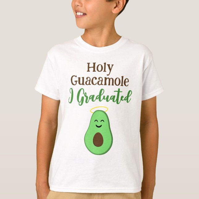 T-shirt Saint Guacamole J'ai obtenu mon diplôme d'avocat m (Devant)