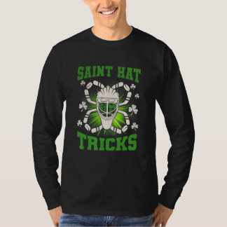 T-shirt Saint Hat Tricks Leprechaun St Patrick Day Hockey 