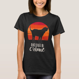 T-shirt Saint Hubert's Dog Bloodhound Retro 31