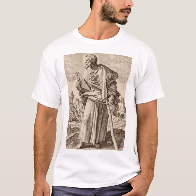 T-shirt Saint Jacques le Mineur fils d'Alphée (Devant)