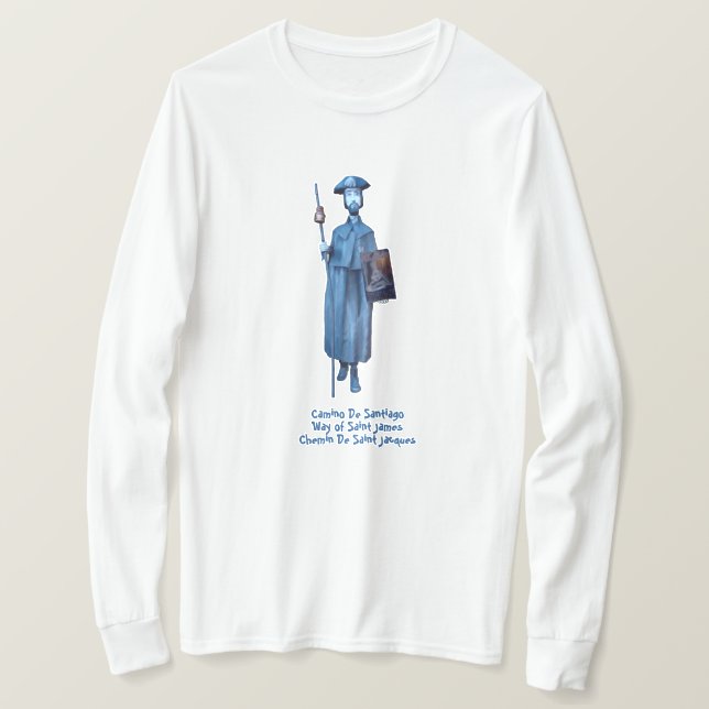 T-Shirt Saint James Way  (Design devant)