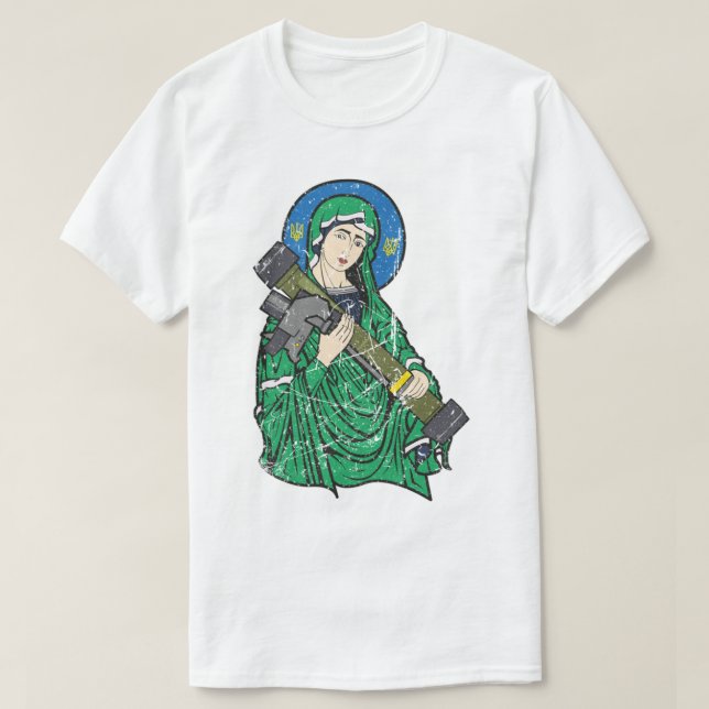 T-shirt Saint Javelin en détresse (Design devant)