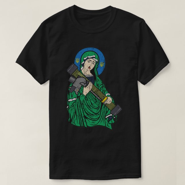 T-shirt Saint Javelin en détresse (Design devant)