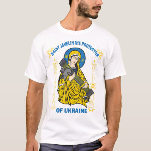 T-shirt Saint Javelin Le Protecteur De L'Ukraine