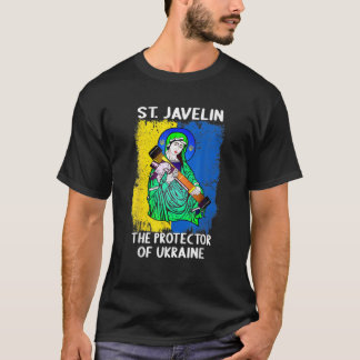 T-shirt Saint Javelin Protecteur De L'Ukraine Soutien De L