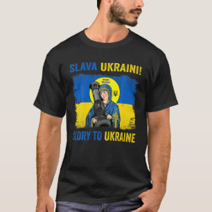 T-shirt Saint Javelin Slava Gloire Ukraini À L'Ukraine Cél