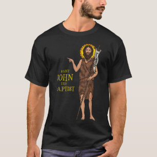 T-shirt Saint Jean la Bible Baptiste Evangile mignon catho