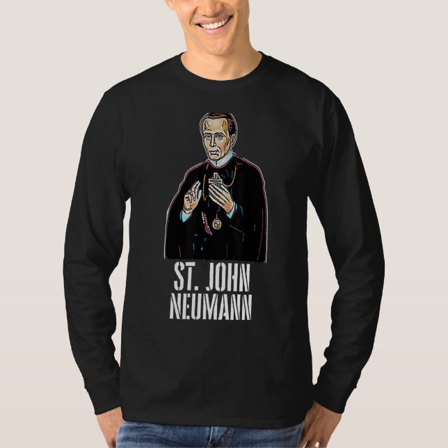 T-shirt Saint John Neumann catholique (Devant)