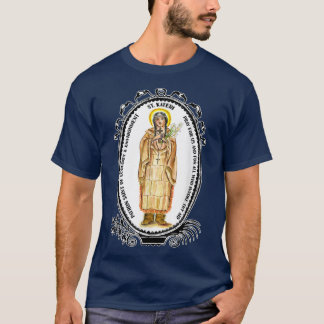 T-shirt Saint Kateri Tekakwitha catholique Saint Lily du M