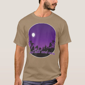T-shirt saint kitts and nevis By night with Palms