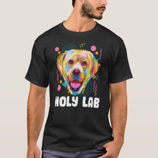 T-shirt Saint Lab Labrador Retriever Humour Chien Race Ani