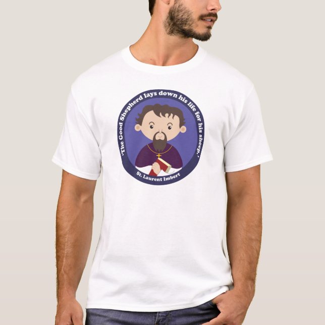 T-shirt Saint-Laurent Imbert (Devant)