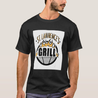 T-shirt Saint-Laurent Patron catholique Saint-de-Griller G
