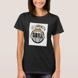 T-shirt Saint-Laurent Patron catholique Saint-de-Griller G