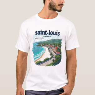 T-SHIRT SAINT-LOUIS MARIE GALANTE GUADELOUPE
