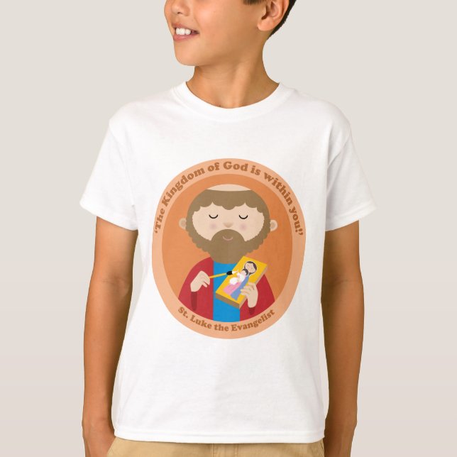 T-shirt Saint Luc l'évangéliste (Devant)