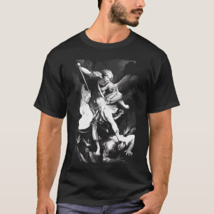 T-shirt Saint Michael Archangel Angel Patron catholique