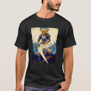 T-shirt Saint Michael Archangel Catholique Femmes chrétien