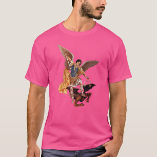 T-shirt Saint Michael Archangel L'Ange Catholique nous déf