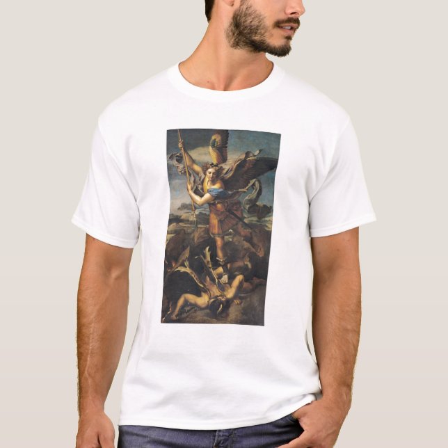 T-shirt Saint Michael écrasant le démon, 1518 (Devant)