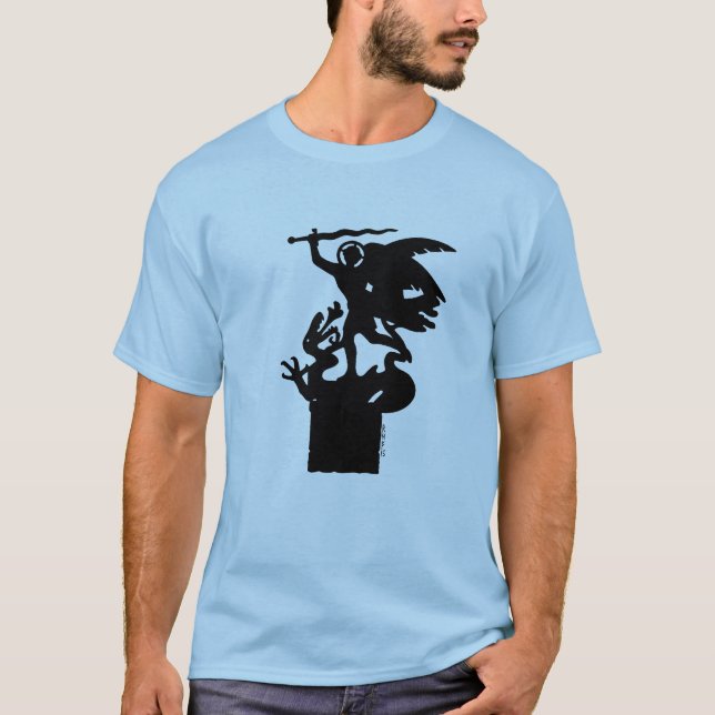 T-shirt Saint Michael et Dragon (Devant)