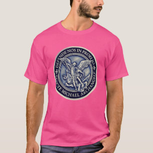 T-shirt Saint Michael La Prière Archange Tradit Catholique