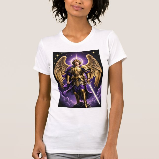 T-shirt Saint Michel de l'Archange catholique romain (Devant)