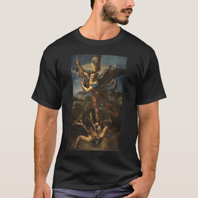 T-shirt Saint Michel et le Satan - Raphael (Devant)