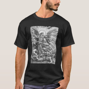 T-shirt Saint Michel L'Archange Catholique Angel Warr