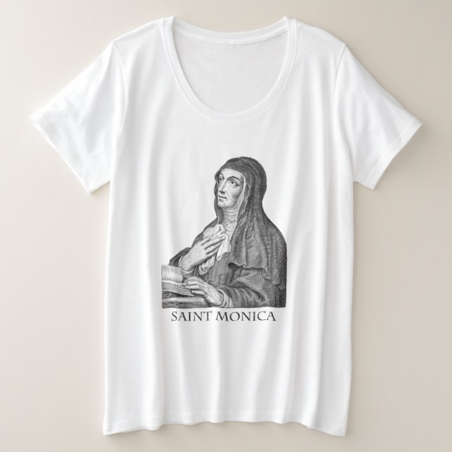 T-shirt Saint Monica (Design devant)