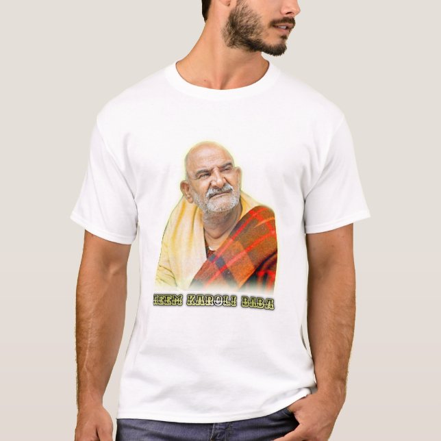 T-shirt Saint-Neem Karoli Baba ji (Devant)