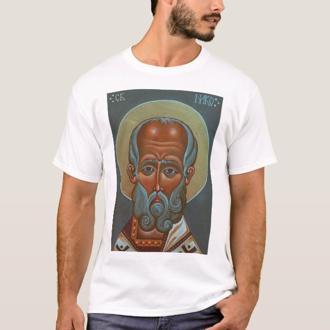 T-shirt Saint Nicolas le Faiseur de miracles (Devant)