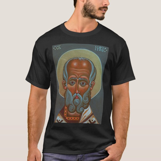 T-shirt Saint Nicolas le travailleur miracle (Devant)