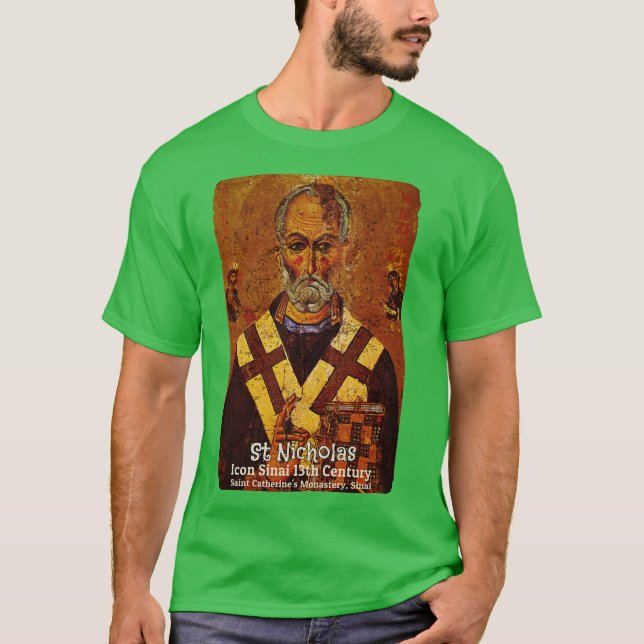 T-shirt Saint Nicolas Père de Noël (Devant)