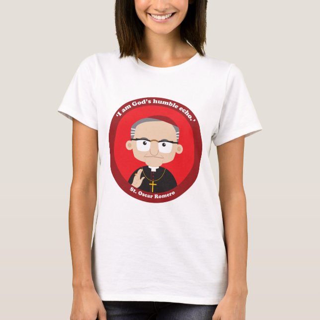 T-shirt Saint Oscar Romero (Devant)