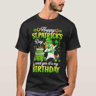 T-shirt Saint Paddys Anniversaire Shamrock Lucky Happy St