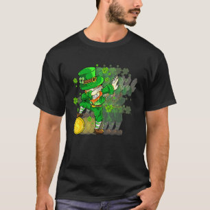 T-shirt Saint Paddys Dabbing Shamrock Lucky St patrick Da