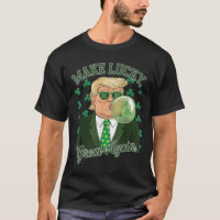 Saint-Paddys Day Trump Bubble Gum Rendre Lucky Gra