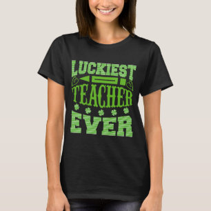 T-shirt Saint Paddys Shamrock enseignant Lucky St patrick