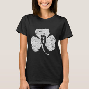 T-shirt Saint-Patrick Boston Shamrock Irlandais en détress