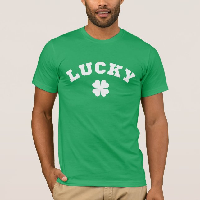 T-shirt Saint-Patrick de la Fleur de Trèfle (Devant)