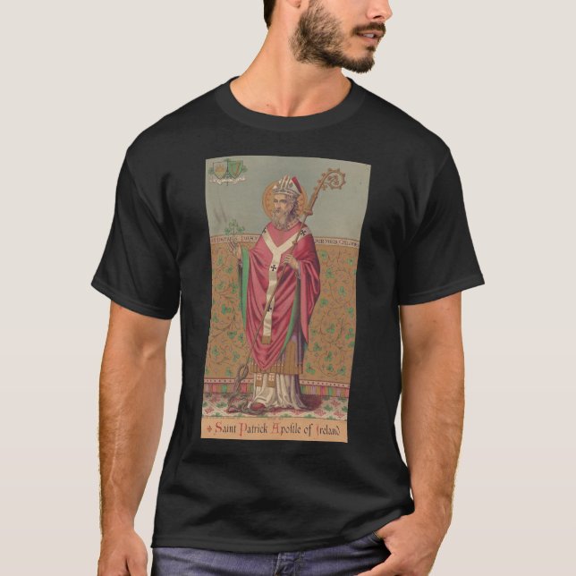 T-shirt Saint Patrick d'Irlande Art celtique sacré (Devant)
