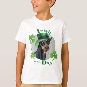 T-shirt Saint Patrick Doberman Pinscher