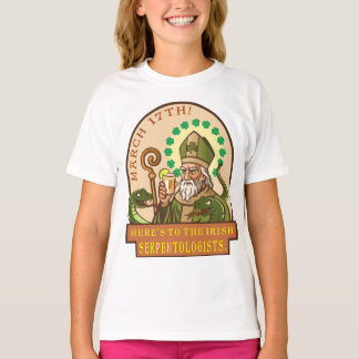 T-shirt Saint Patrick et les serpents