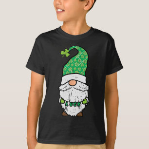 T-shirt Saint Patrick Gnome Lucky Saint Paddys Pattys Homm