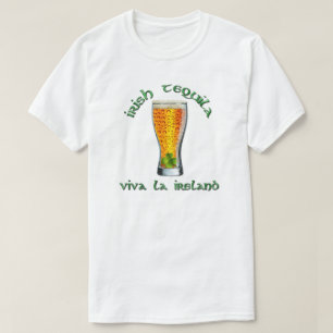 T-shirt Saint Patrick - Irish Tequila, Viva la Ireland