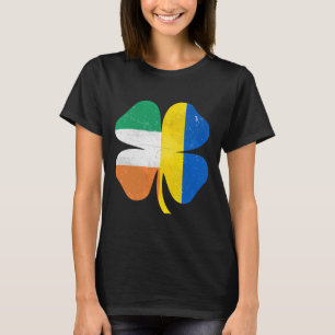 T-shirt Saint-Patrick Irlandais Britannique Trèfle Ukraine